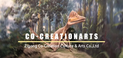Qualité Un dinosaure animé réaliste usine