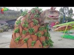 Carnotaurus Animatronic de dinosaures de Life Size Animatronic de fabricant pour le parc d'attractions jurassique