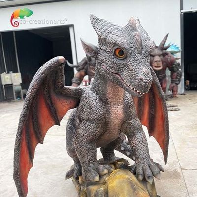 Un dragon animé pour des expositions immersives