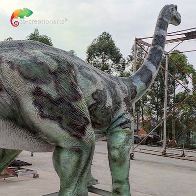 Modèle réaliste For Jurassic de dinosaure Animatronic de taille du parc à thème 12M Animatronic Brontosaurus Life