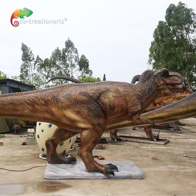 acheter Life Size Animatronic Dinosaur T-Rex Realistic Dinosaur Model For Amusement Park online manufacture