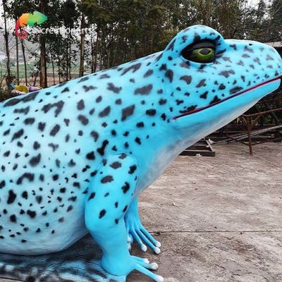 acheter Grenouille réaliste bleue 50hz 60hz d'animaux Animatronic réalistes robotiques géants fausse online manufacture