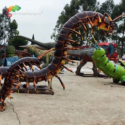acheter Les animaux robotiques bien traités de géant Animatronic de centipède de cadre en acier imperméabilisent online manufacture