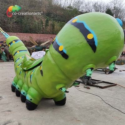 Un bon prix. Isolement hydraulique Animatronic Insècte à cheval Animatronic Caterpillar Pour la décoration du parc à thème en ligne