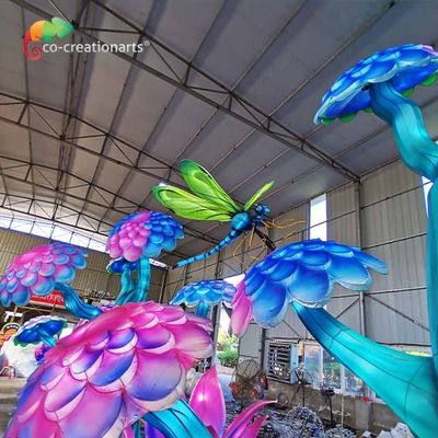 L'animal chinois personnalisable d'insecte de résine de lanternes de festival a formé