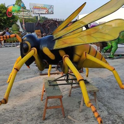 Insectes réalistes d'insectes Animatronic géants imperméables pour l'exposition botanique
