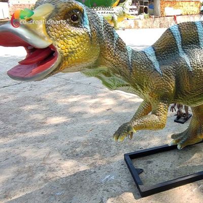 Hadrosauridae Animatronic grandeur nature de simulation de dinosaures de rotation principale