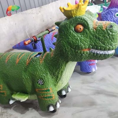Un bon prix. Tour électrique de dinosaure de plaza de centre commercial dessus avec la norme de la CE de musique en ligne