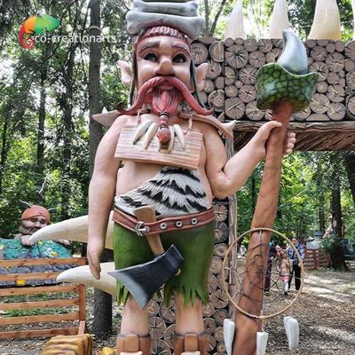 caractère fait sur commande de l'animatronique 50/60hz pour le parc d'attractions