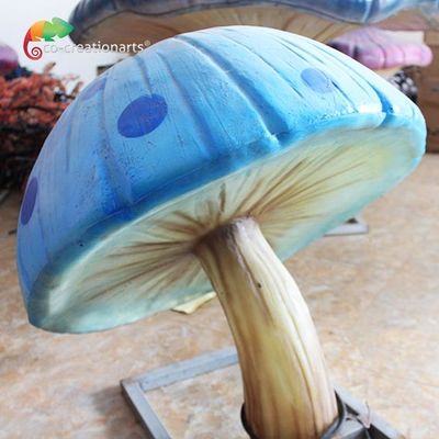 Les champignons Animatronic de fibre de verre fortement durable ont illuminé des animaux dans le parc à thème