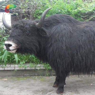 acheter Reproductions sauvages animales robotiques adaptées aux besoins du client de yaks d'animatronique réaliste pour l'exposition online manufacture