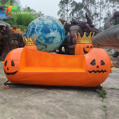 acheter Benche de citrouille animatronique personnalisable pour la décoration du festival d'Halloween online manufacture
