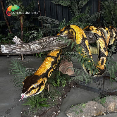 Un bon prix. Des animaux simulés de serpents animés pour les attractions des parcs à thème en ligne