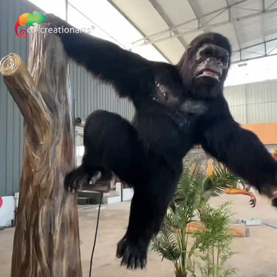 Un bon prix. Animaux animatroniques réalistes personnalisés Gorille animatronique pour la décoration en ligne