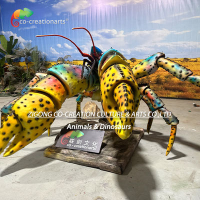 Un bon prix. Simulation d'animaux d'animation Crabe ermite Pour la décoration du parc à thème en ligne