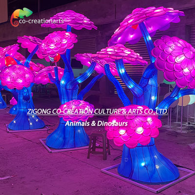 acheter Impact et durabilité de l'ingénierie des sculptures d'oiseaux oranges pour des décorations d'arbres-lanternes accrocheuses fabrication en ligne