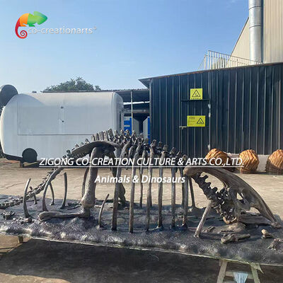 acheter Résidus fossiles de squelettes de dinosaures en fibre de verre Répliques de squelettes de parasaurolophus fabrication en ligne