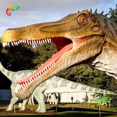 Un bon prix. Playground Infrared sensor Life Size Animatronic Dinosaurs Realistic Spinosaurus 12m en ligne