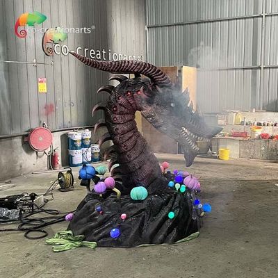 Un bon prix. Preuve Animatronic ardente occidentale du soleil de dragons en ligne