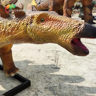 Un bon prix. Taille réelle Stegosaurus Animatronique Dino-saurus réalistes Pour la décoration du parc à thème en ligne