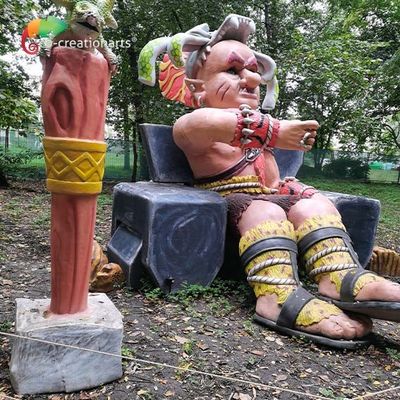 Un bon prix. Figures animatroniques énormes de 4,5 mètres pour l'exposition de parc à thème en ligne
