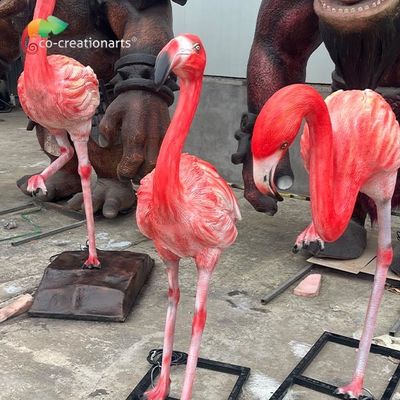 Un bon prix. Le CE adaptent le flamant aux besoins du client animal de statues de fibre de verre en ligne