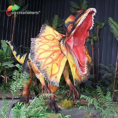 Un bon prix. Puissance Animatronic grandeur nature de l'électricité de dinosaures de Dilophosaurus jurassique du monde en ligne