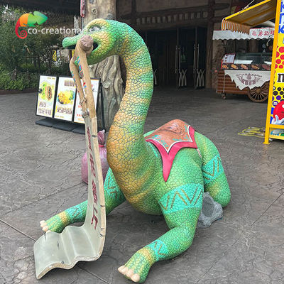Un bon prix. Fibre de verre de dinosaure animatronique hautement durable en ligne