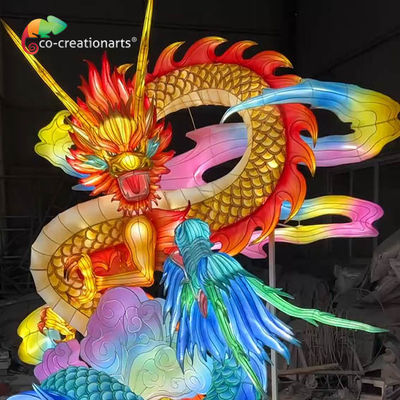 Un bon prix. Lanterne traditionnelle chinoise pour les animaux de dragon pour l'exposition du festival en ligne