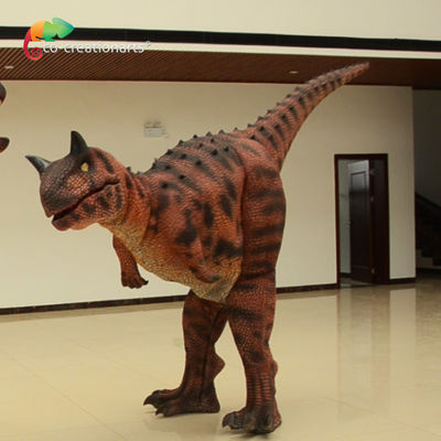 Un bon prix. ZTE personnalisé Costume de dinosaure Carnotaurus Pour l'attraction du parc des dinosaures en ligne
