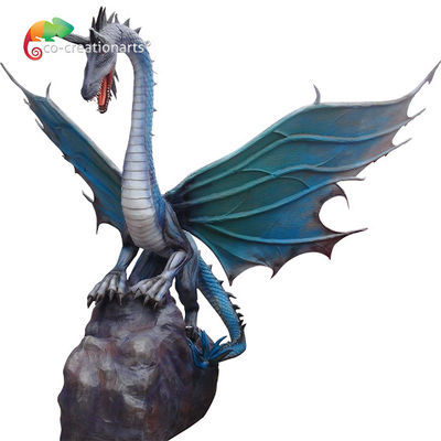 Un bon prix. Un dragon résistant à l'eau dans un parc à thème en ligne