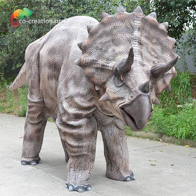 Un bon prix. 5m Triceratops Costume d'Halloween Créature préhistorique interactive Cosplay pour deux adultes en ligne