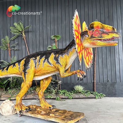 Un bon prix. Simulation Dinosaure Spray d'eau Animatronique Dilophosaurus Pour le Jurassique Décoration du parc en ligne