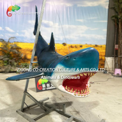 Un bon prix. Modèle de requin animatronique avec un design réaliste pour l'aquarium et la décoration du parc à thème de l'océan en ligne